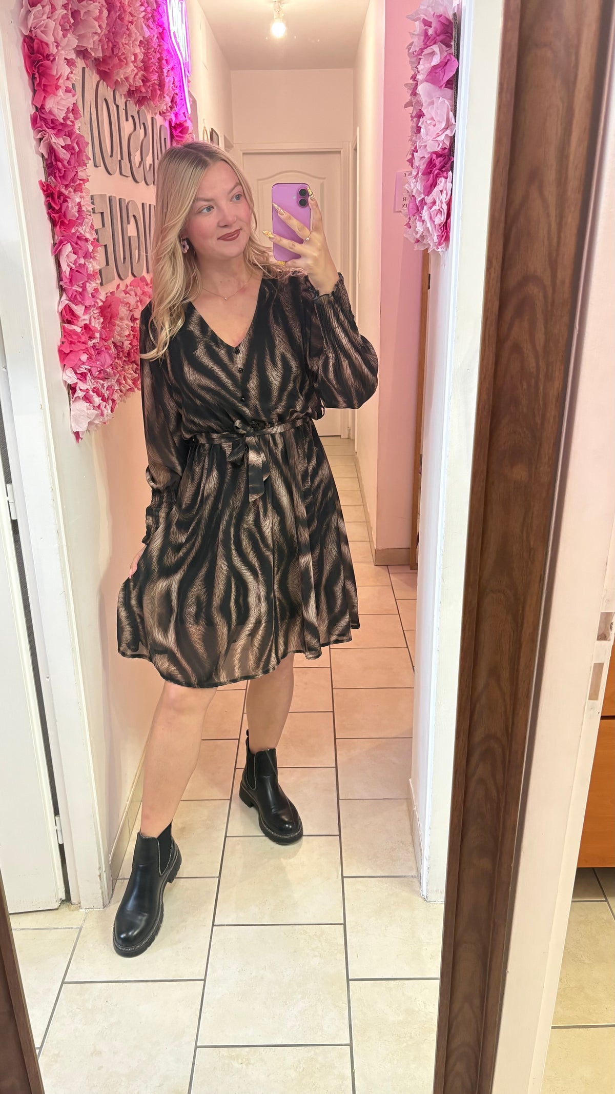 Robe à motifs 34/42
