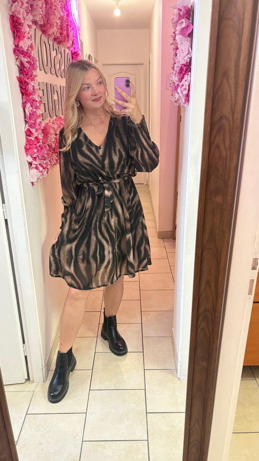 Robe à motifs 34/42