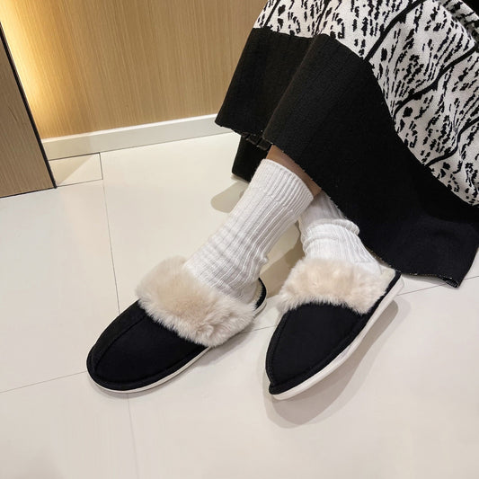 Chaussons fourrés