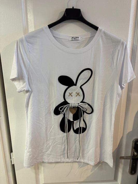 Tee shirt lapin L/XL