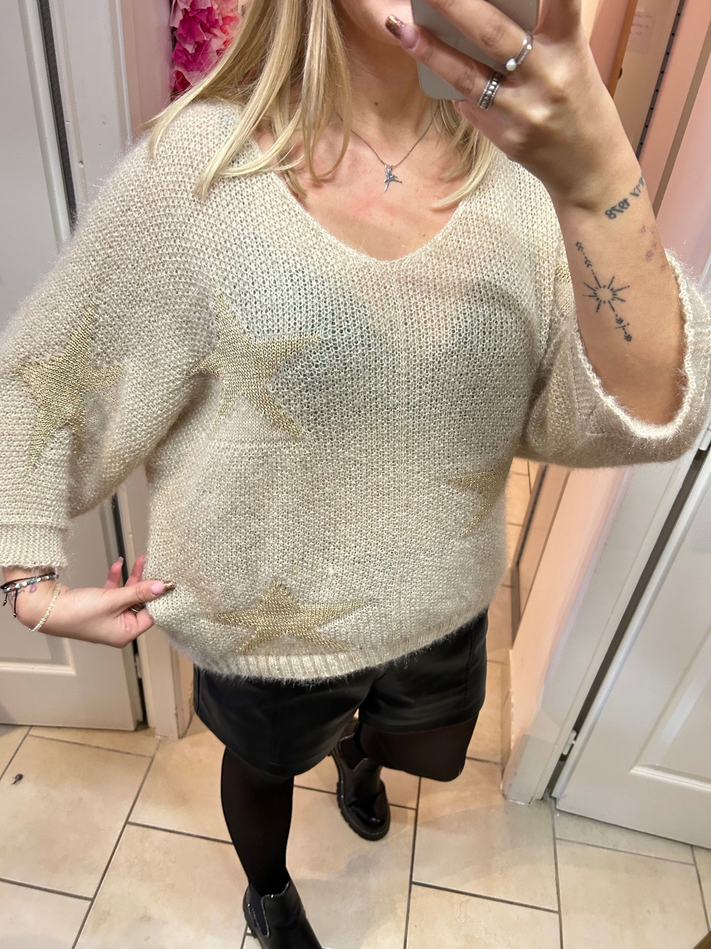 Pull star beige