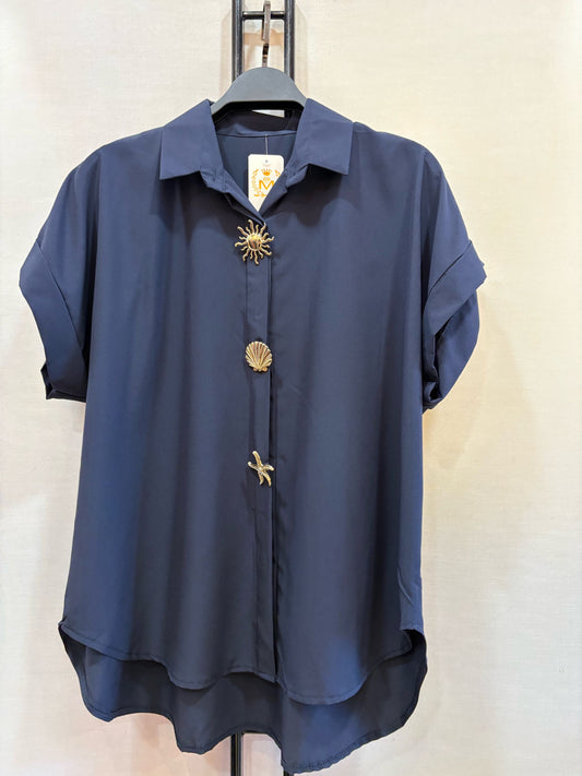 Blouse marine 38/48