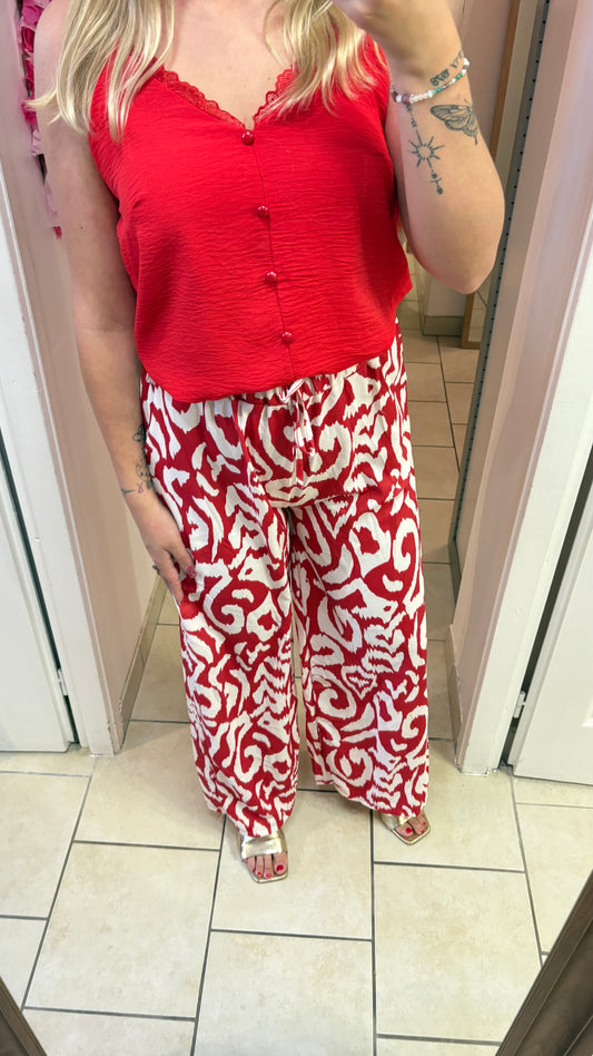 Pantalon rouge (34/42)
