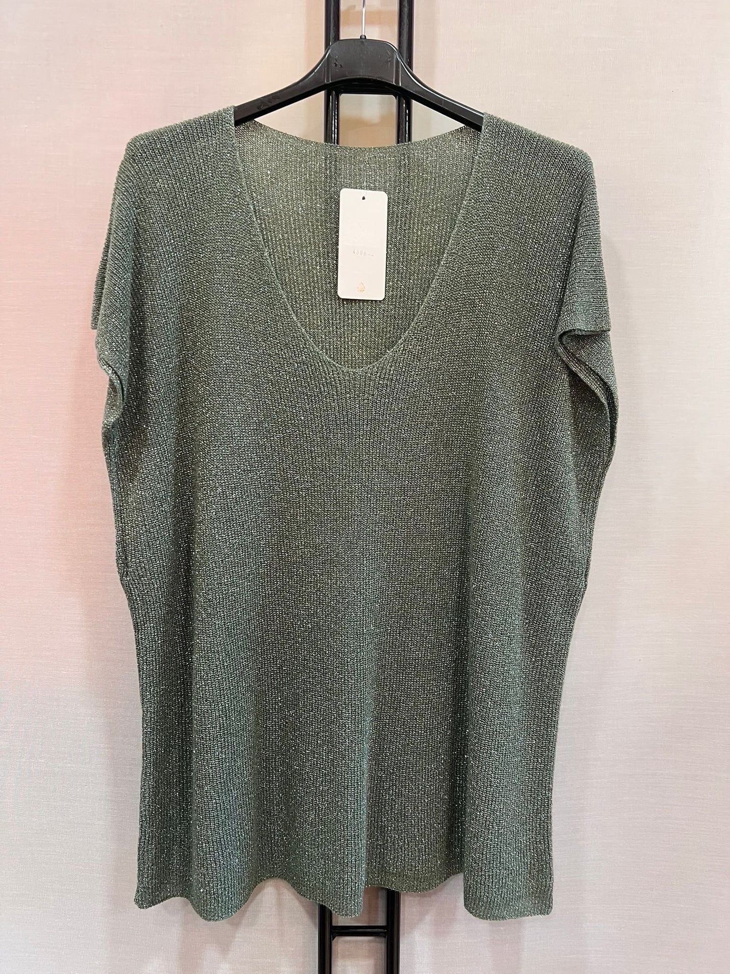 Top lurex kaki 42/48