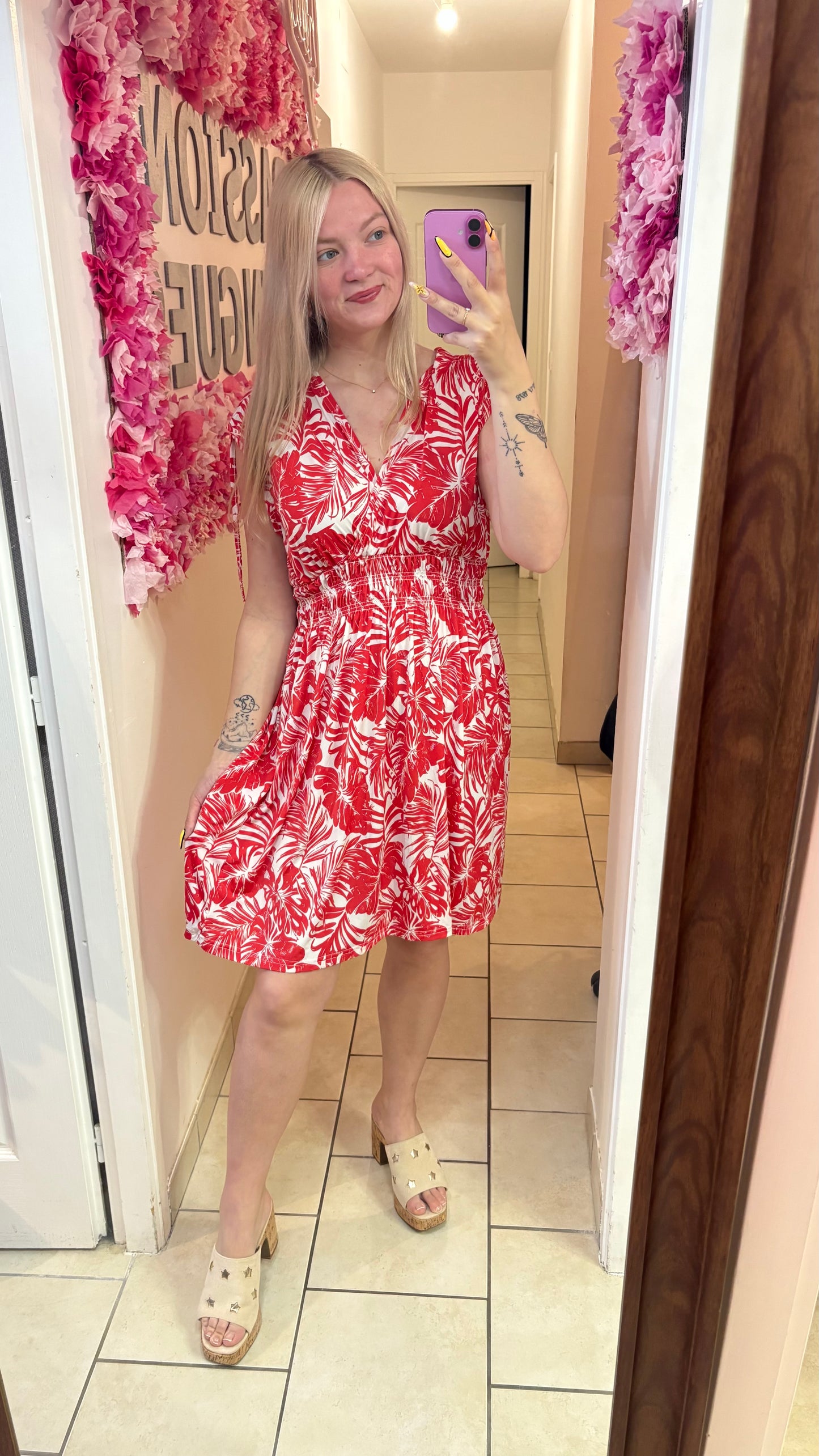 Robe magique courte