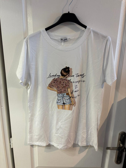 Tee shirt sequins