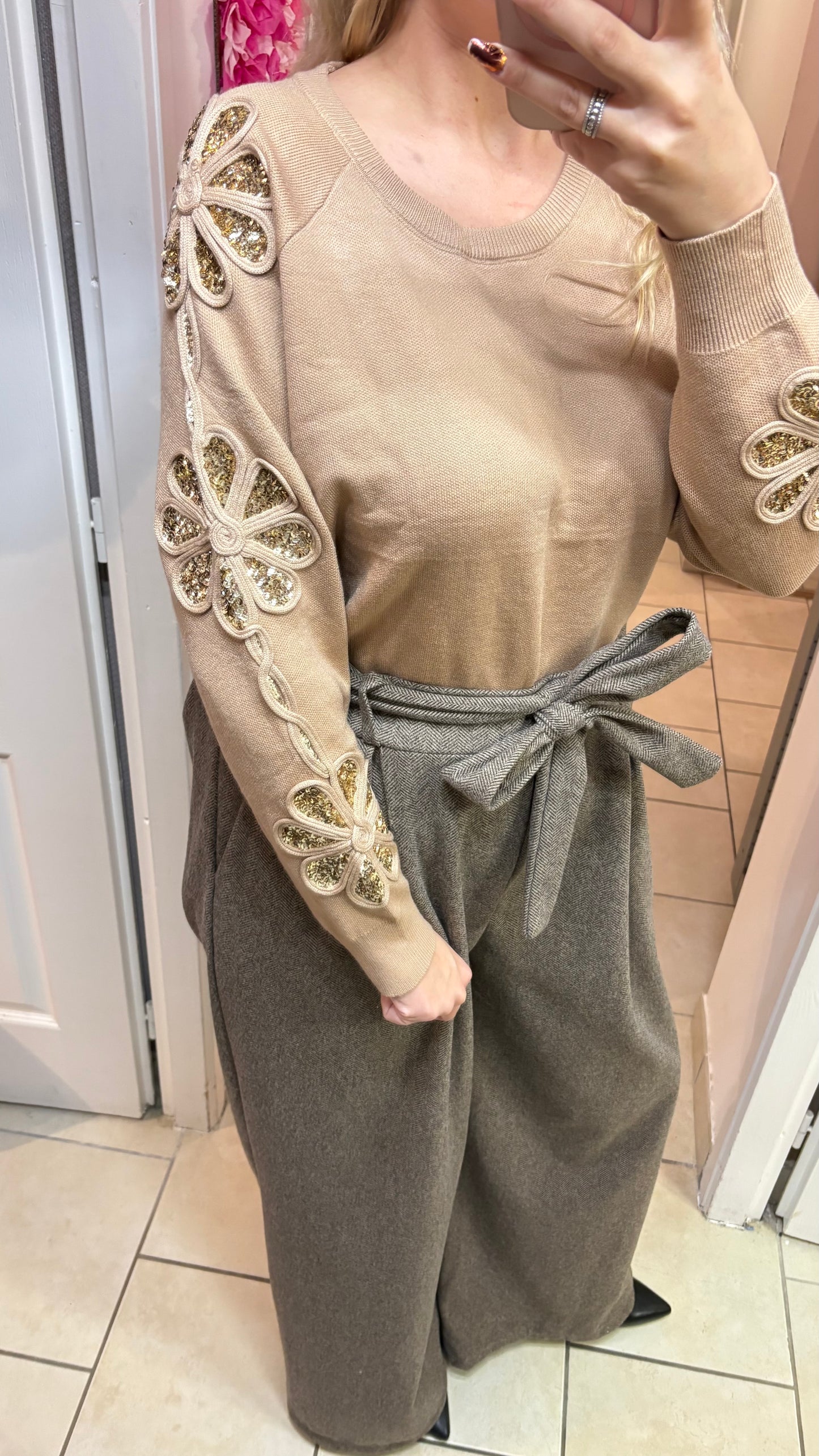 Pull beige