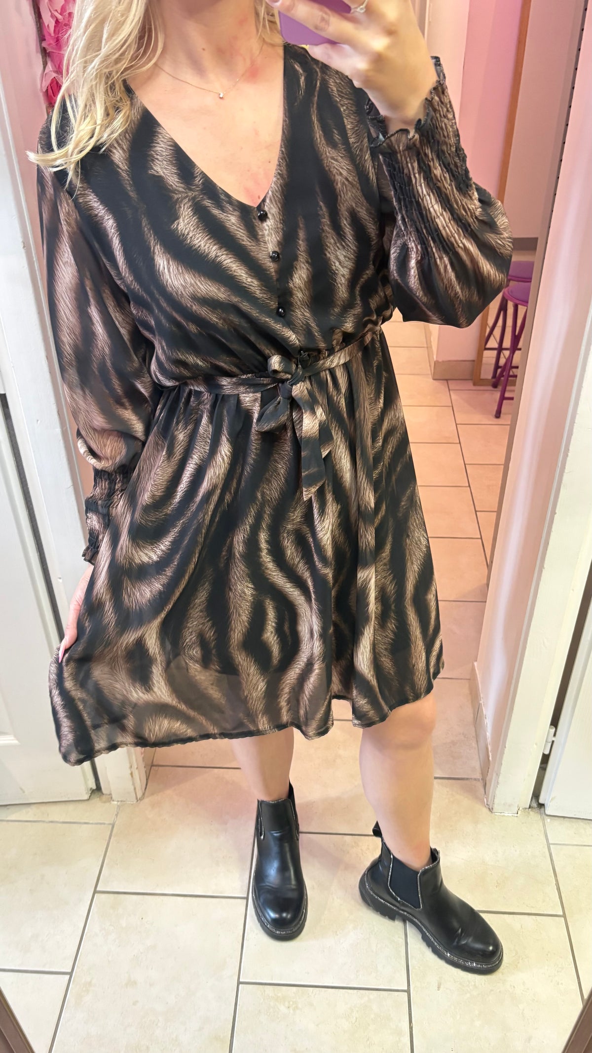 Robe à motifs 34/42