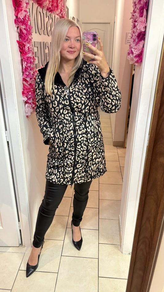 Parka fourrure réversible