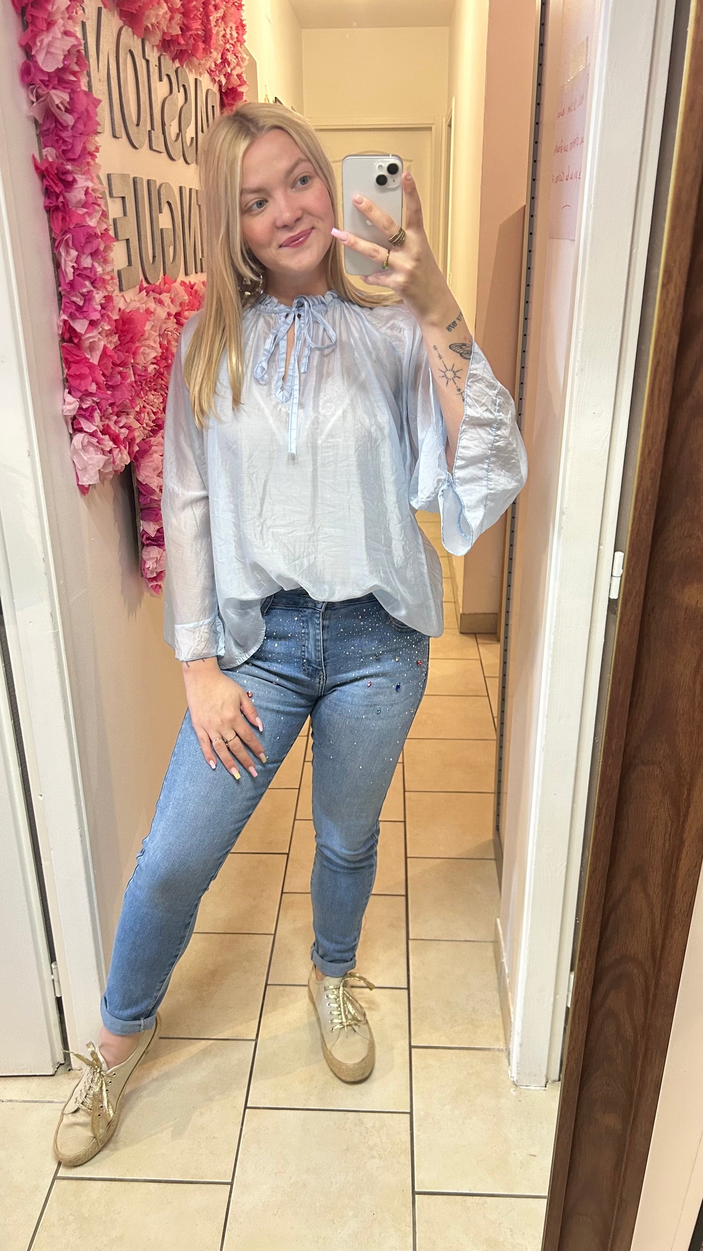 Blouse pastel