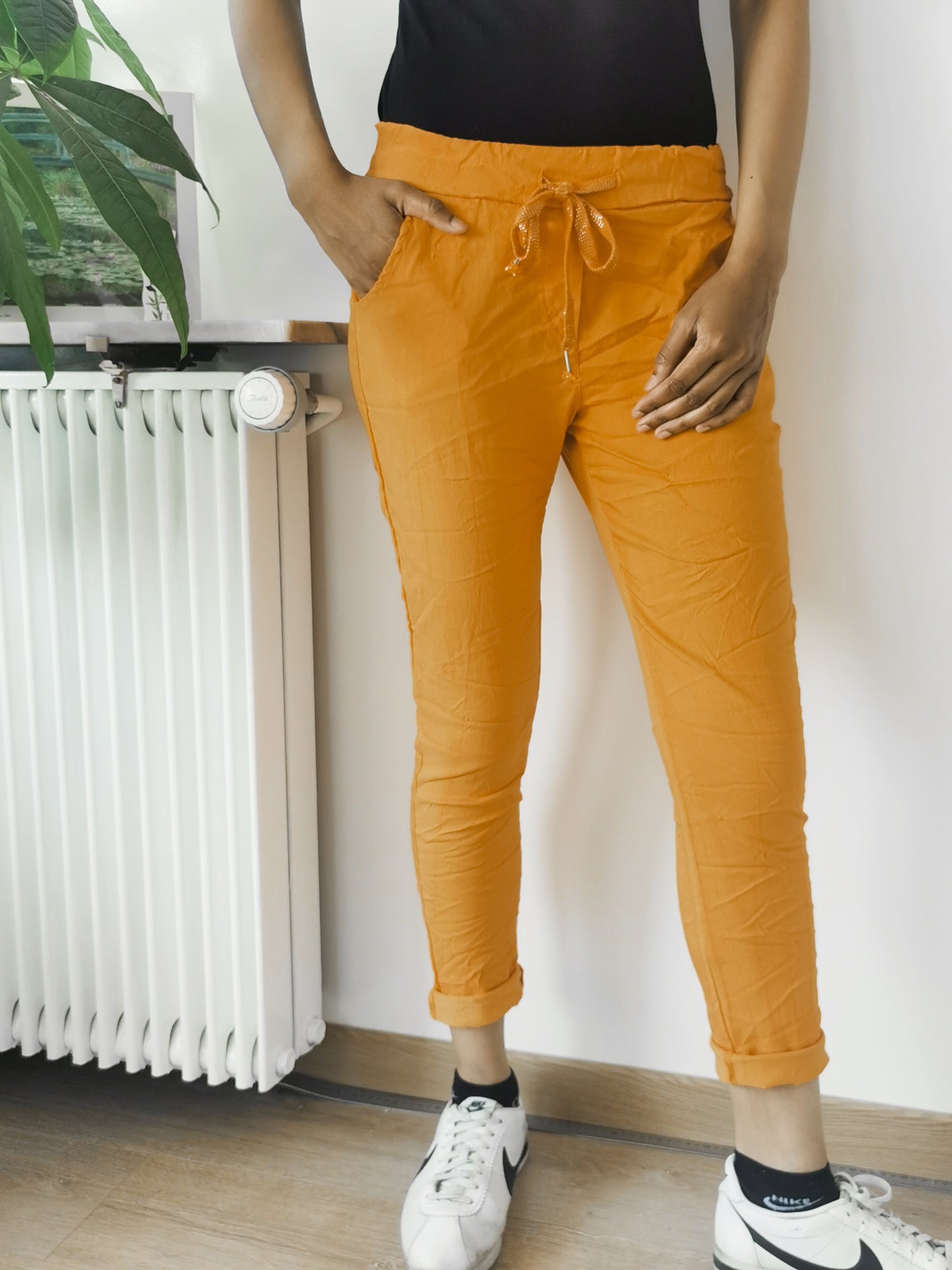 Pantalon magique abricot