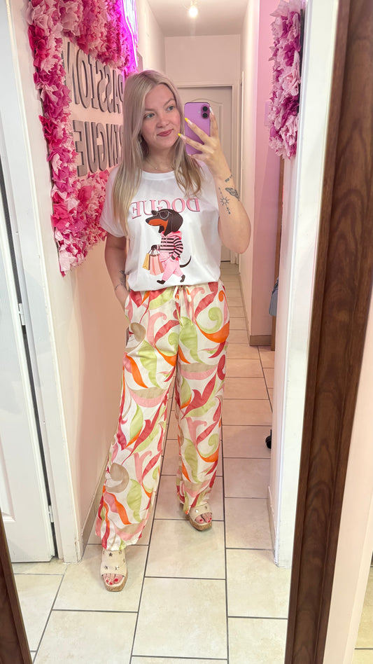 Pantalon coloré