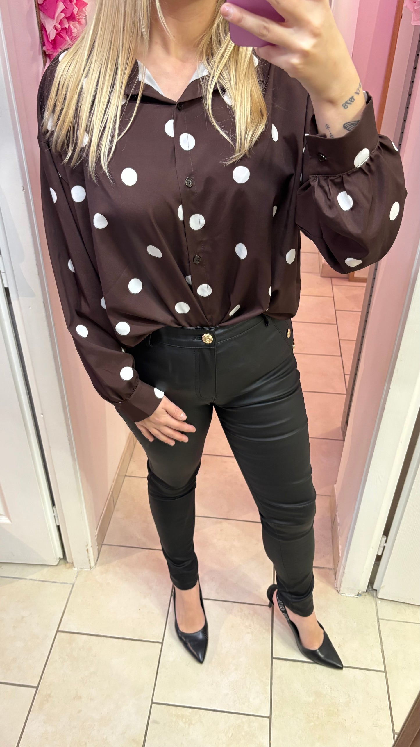 Chemisier oversize 38/48