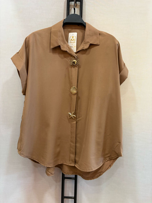 Blouse camel 38/48