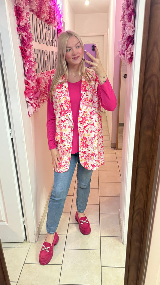 Veste sans manches oversize