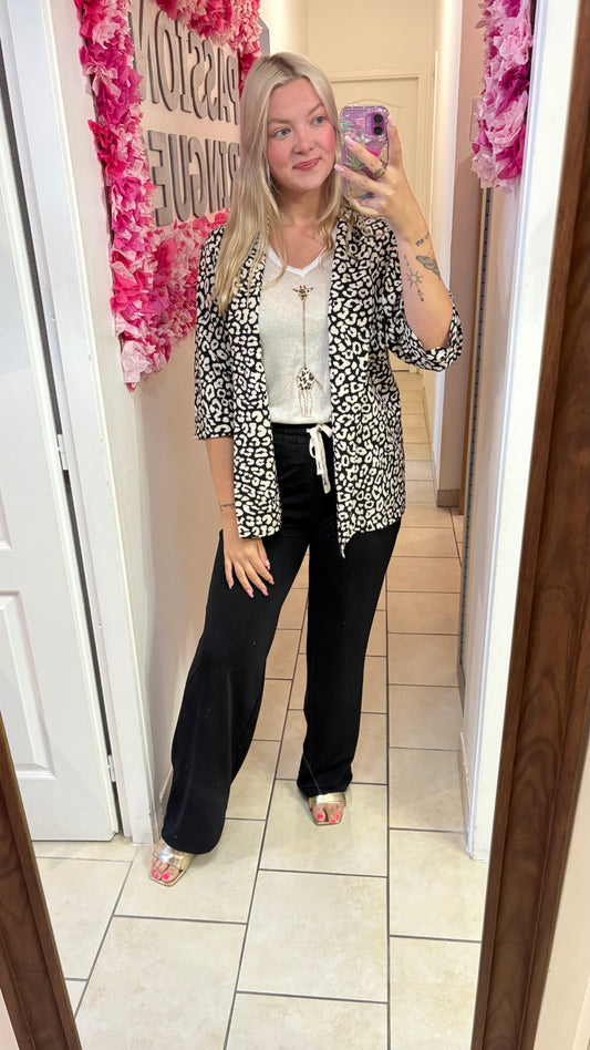 Blazer léopard