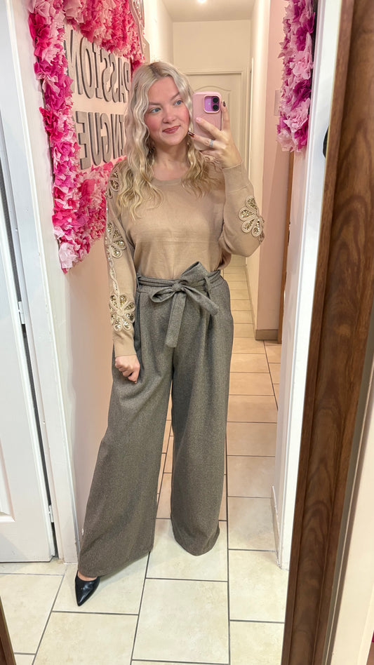 Pull beige