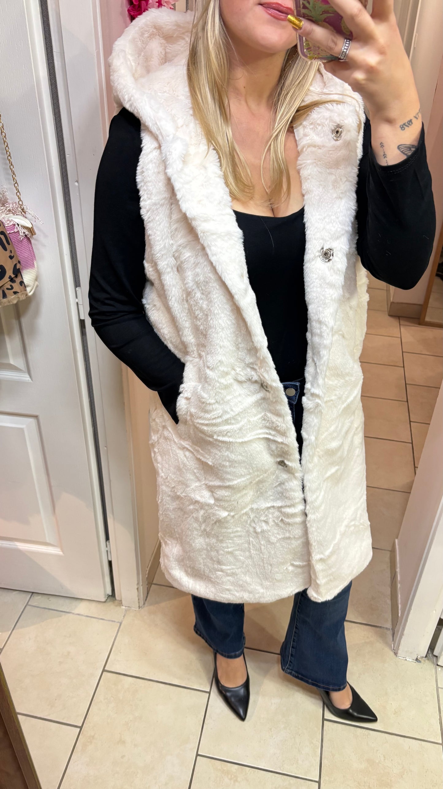 Veste à capuche