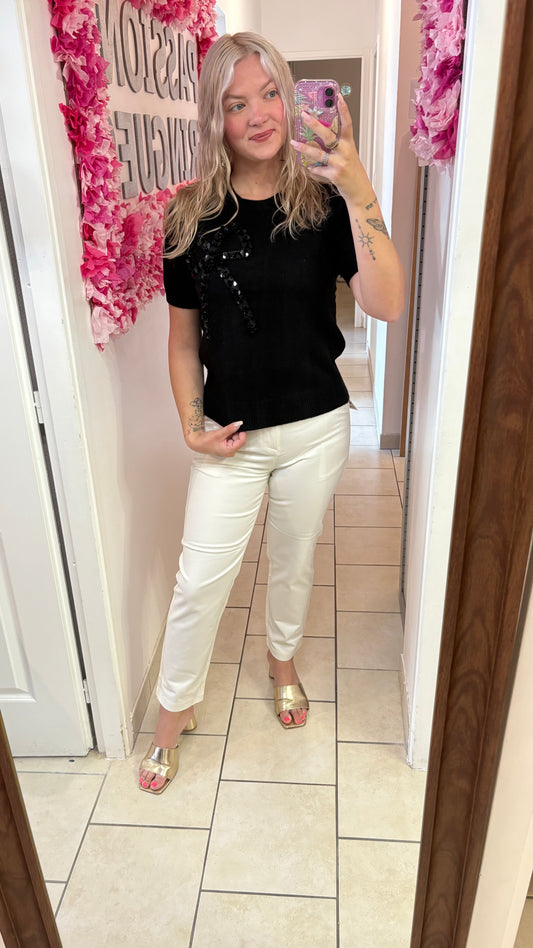 Pantalon chino blanc