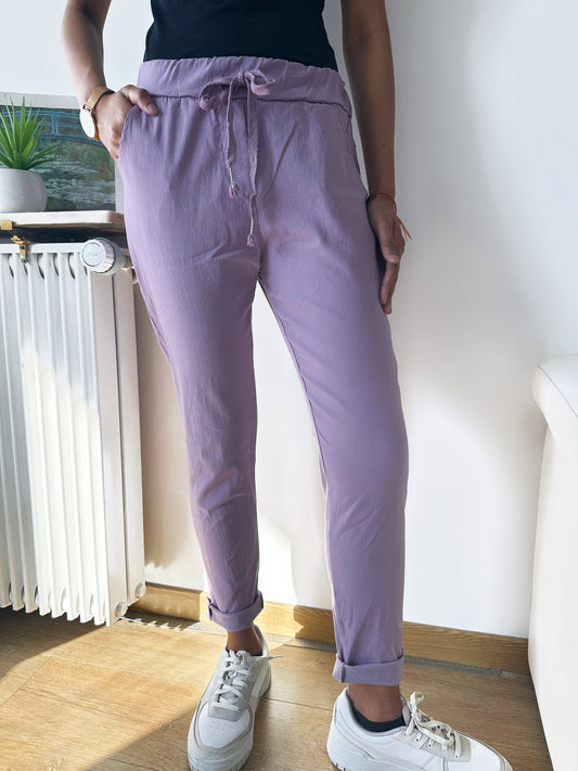 Pantalon magique Lila